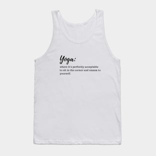 yoga relateable Tank Top